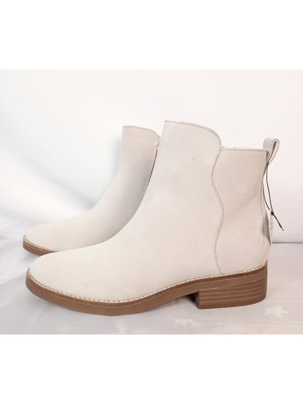 Cole Haan River Waterproof Chelsea Bootie Birch Suede Womens 8.5 NWOB